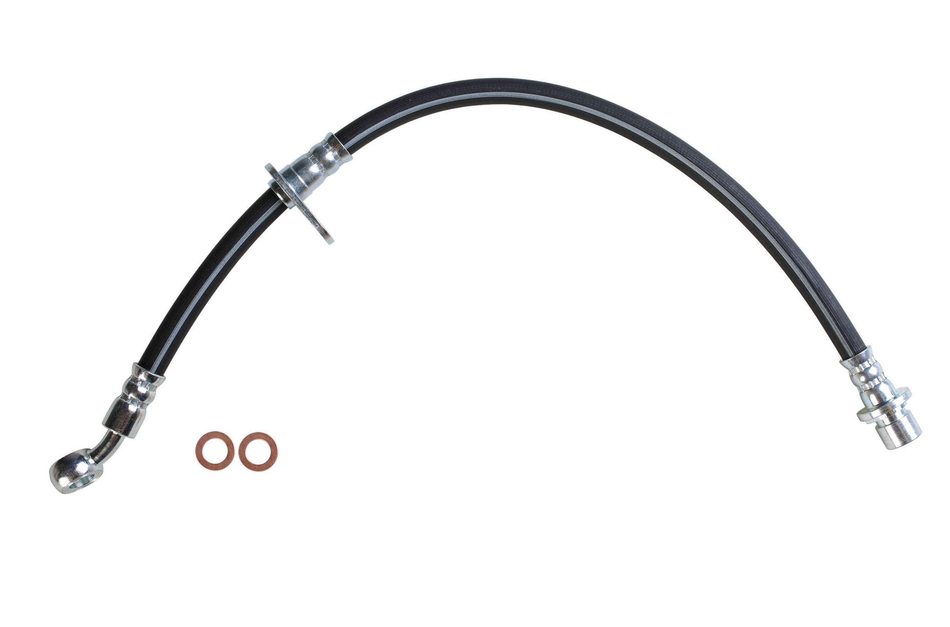 Front View of Rear Left Brake Hydraulic Hose SUNSONG 2204011