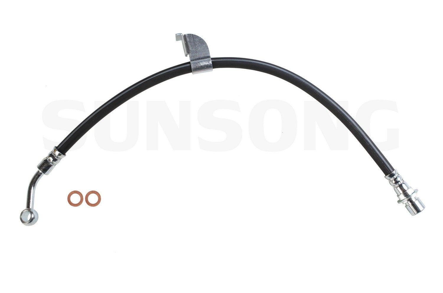 Angle View of Rear Right Brake Hydraulic Hose SUNSONG 2204045