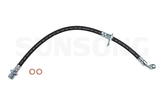 Angle View of Rear Right Brake Hydraulic Hose SUNSONG 2204089