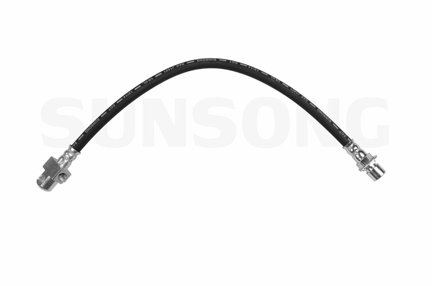 Angle View of Rear Center Brake Hydraulic Hose SUNSONG 2204249