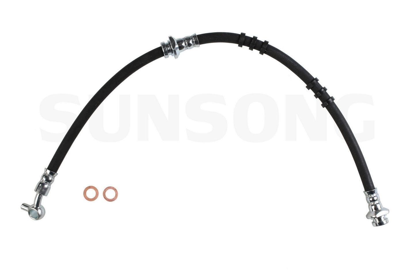 Angle View of Front Right Brake Hydraulic Hose SUNSONG 2204271