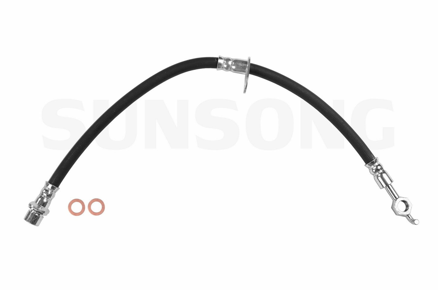 Angle View of Front Left Brake Hydraulic Hose SUNSONG 2204277