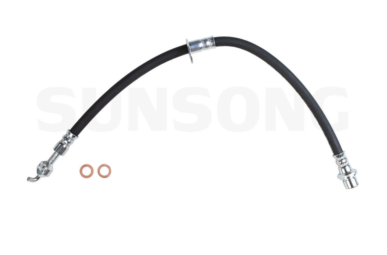 Angle View of Front Right Brake Hydraulic Hose SUNSONG 2204278