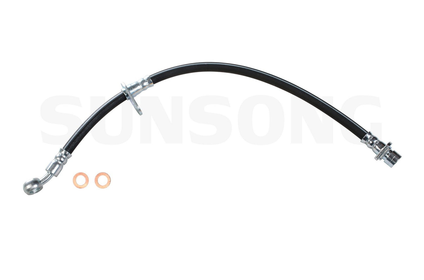 Angle View of Rear Right Brake Hydraulic Hose SUNSONG 2204313