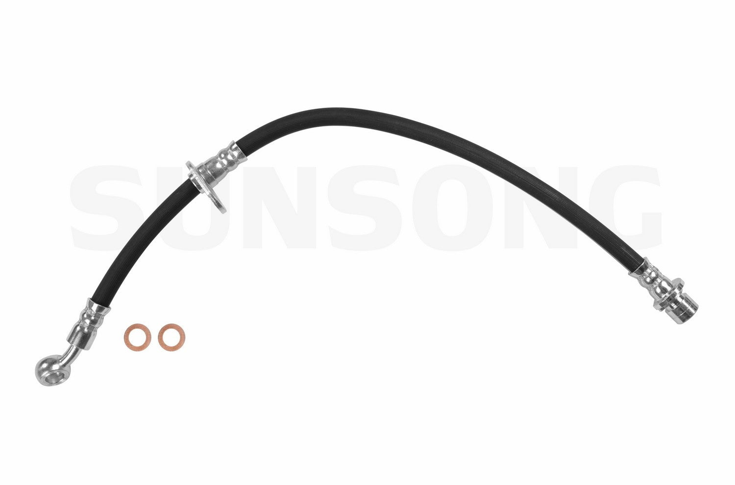 Angle View of Rear Left Brake Hydraulic Hose SUNSONG 2204314