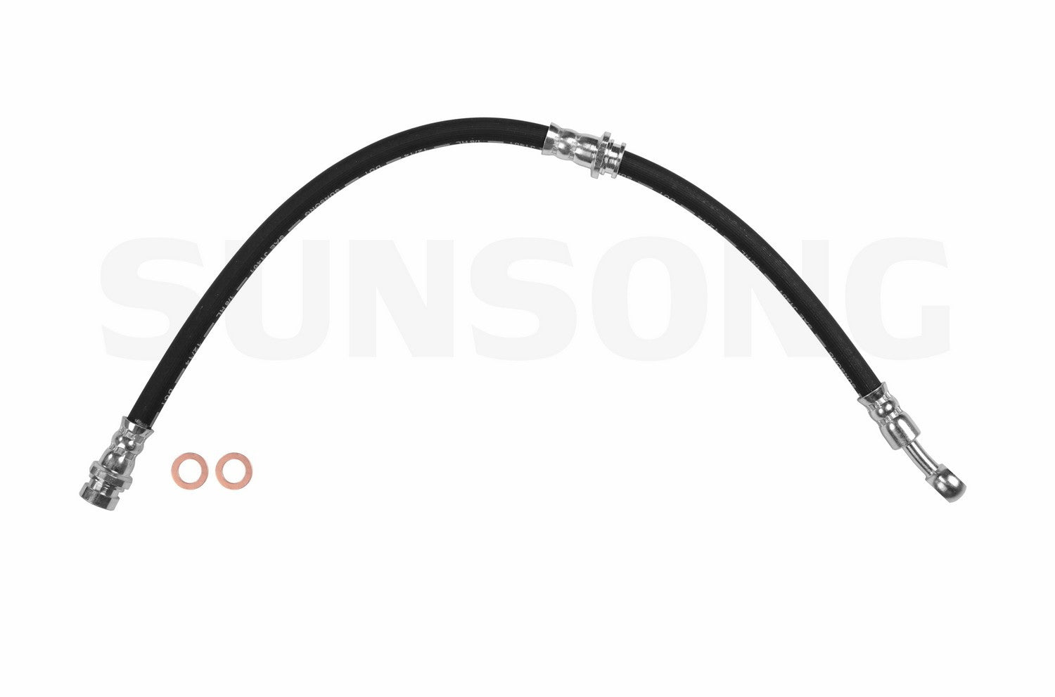 Angle View of Rear Brake Hydraulic Hose SUNSONG 2204431