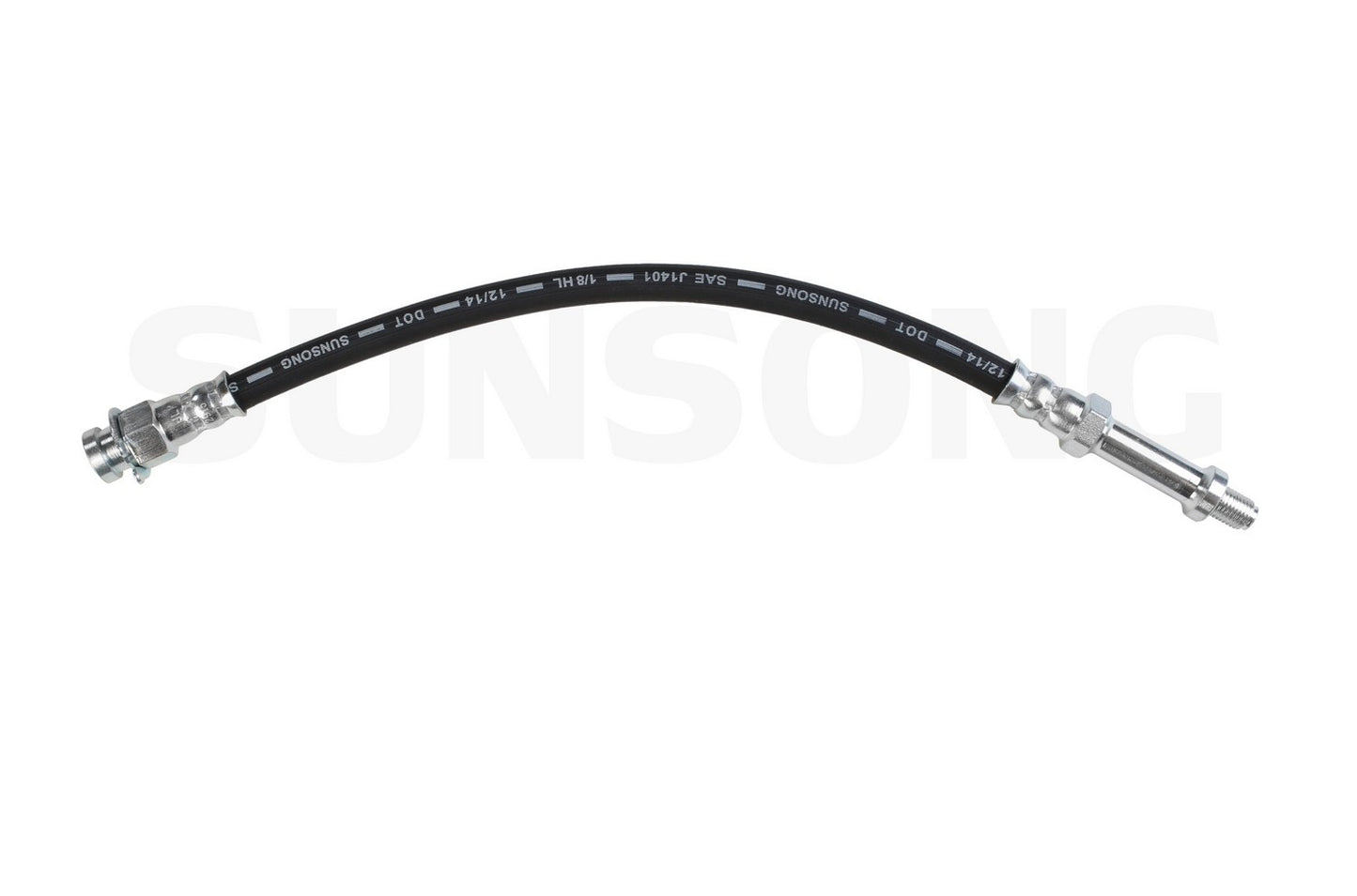 Angle View of Front Brake Hydraulic Hose SUNSONG 2204534