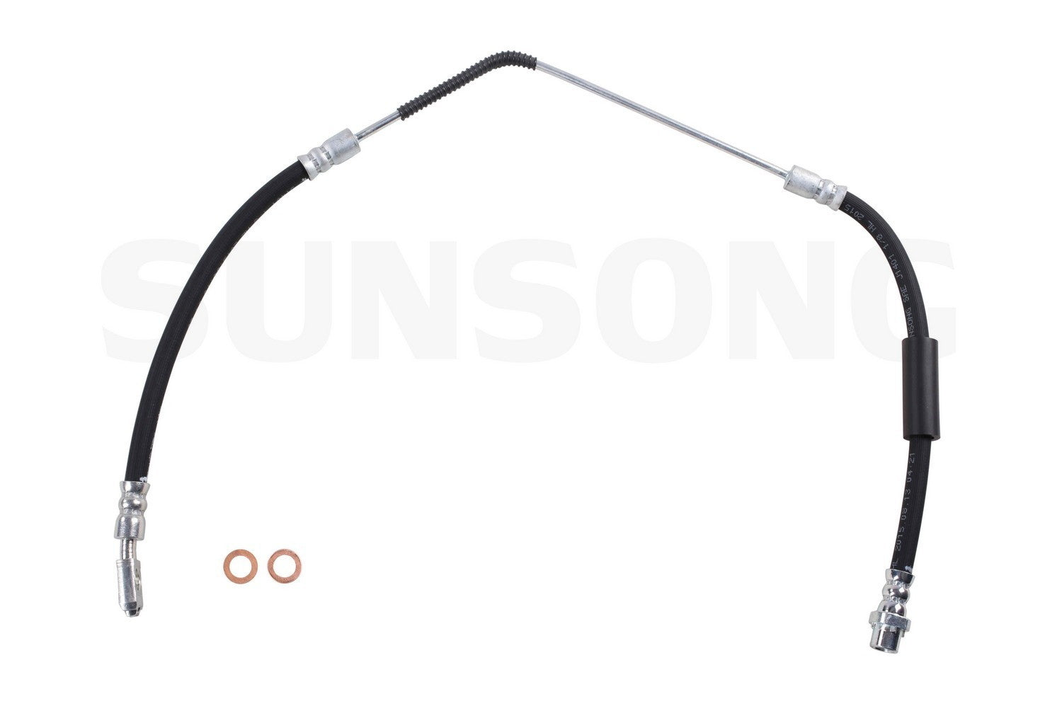 Angle View of Rear Brake Hydraulic Hose SUNSONG 2204580