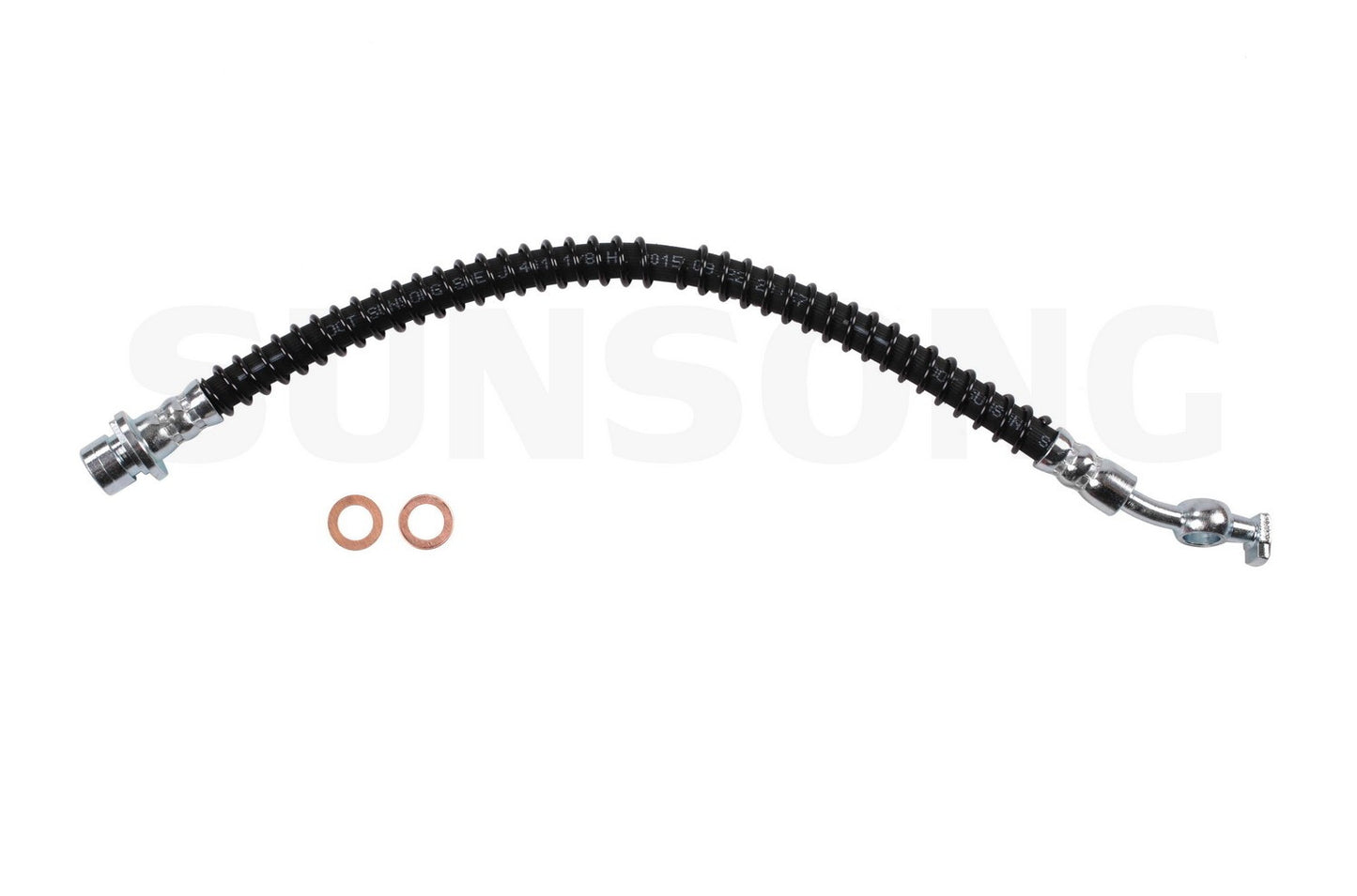 Angle View of Rear Brake Hydraulic Hose SUNSONG 2204583