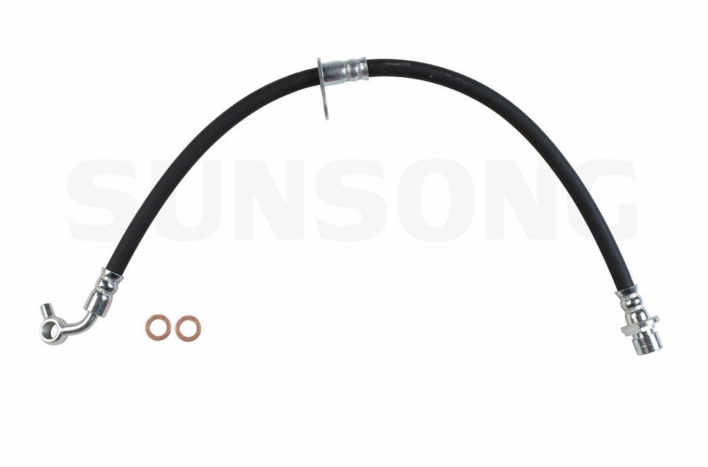 Front View of Rear Brake Hydraulic Hose SUNSONG 2204742