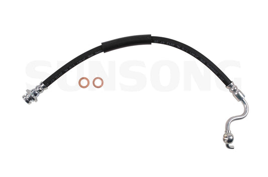 Angle View of Front Right Brake Hydraulic Hose SUNSONG 2204755