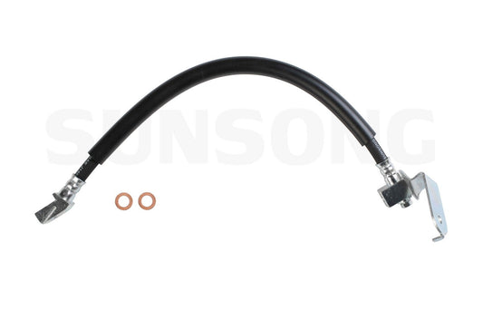 Angle View of Rear Right Brake Hydraulic Hose SUNSONG 2204766