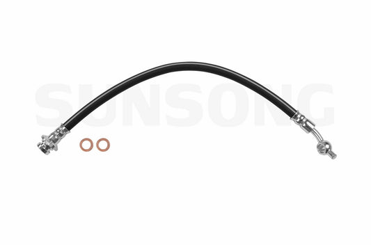 Angle View of Front Left Brake Hydraulic Hose SUNSONG 2204803