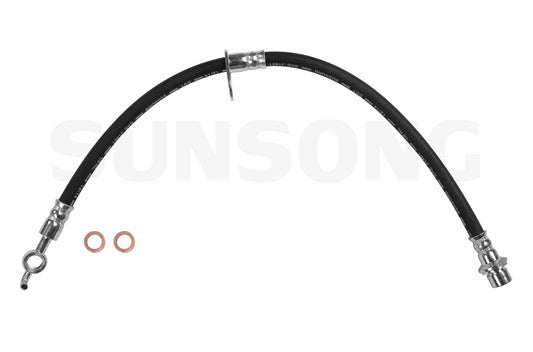 Angle View of Front Right Brake Hydraulic Hose SUNSONG 2204842