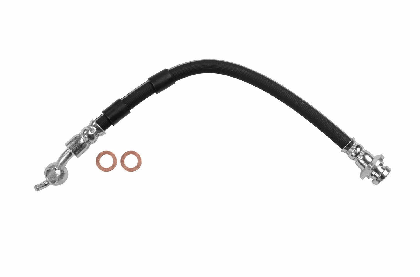 Front View of Rear Right Brake Hydraulic Hose SUNSONG 2204868