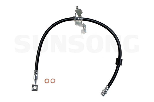 Angle View of Rear Right Brake Hydraulic Hose SUNSONG 2205049