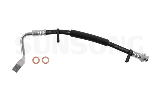 Angle View of Rear Right Brake Hydraulic Hose SUNSONG 2205470