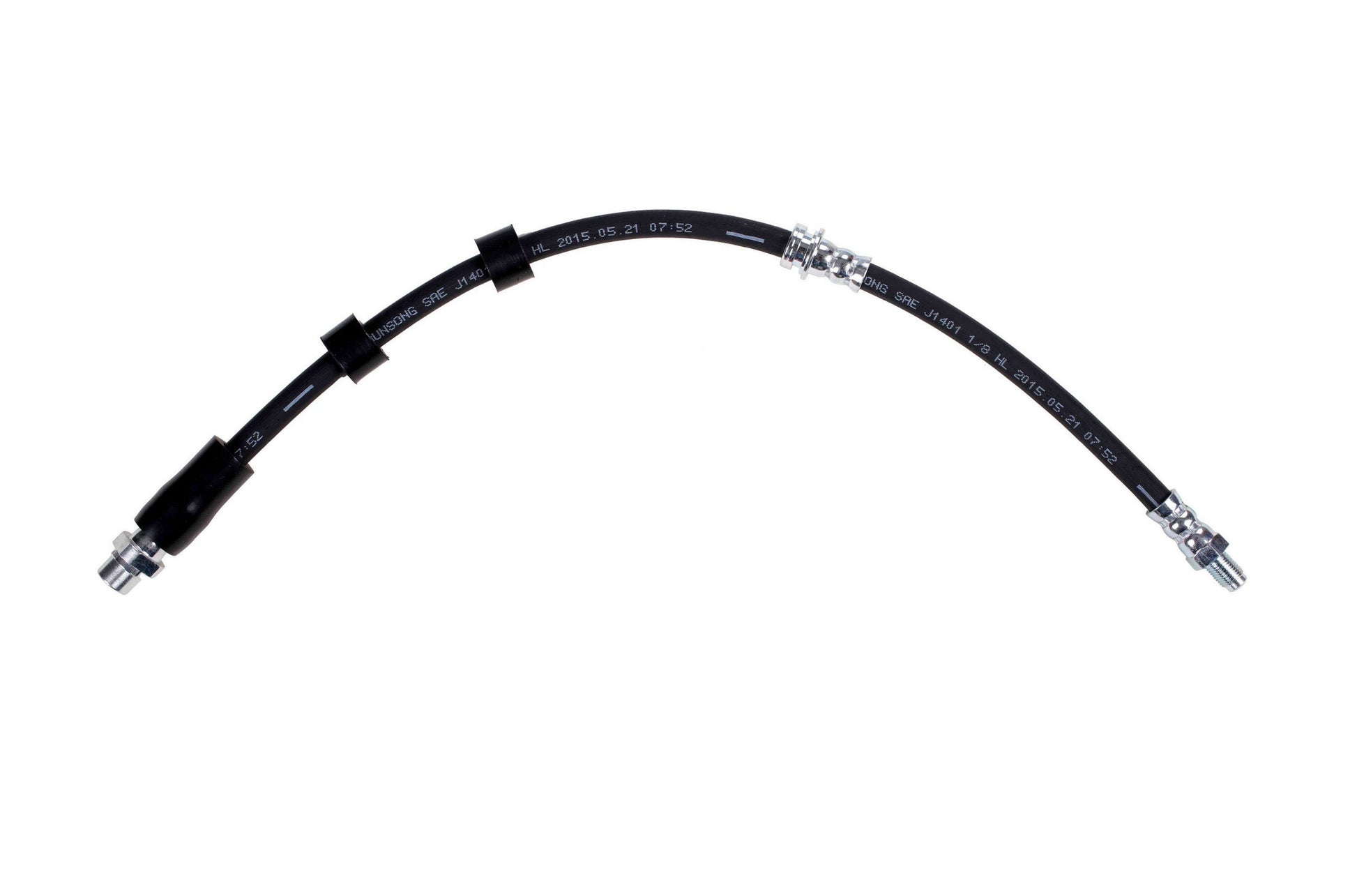 Front View of Front Brake Hydraulic Hose SUNSONG 2205957