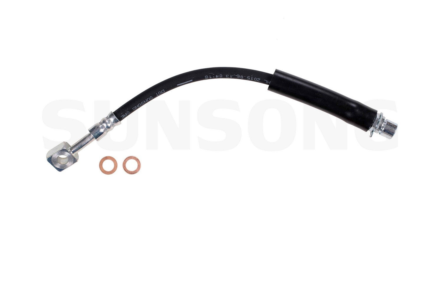 Angle View of Rear Brake Hydraulic Hose SUNSONG 2205987