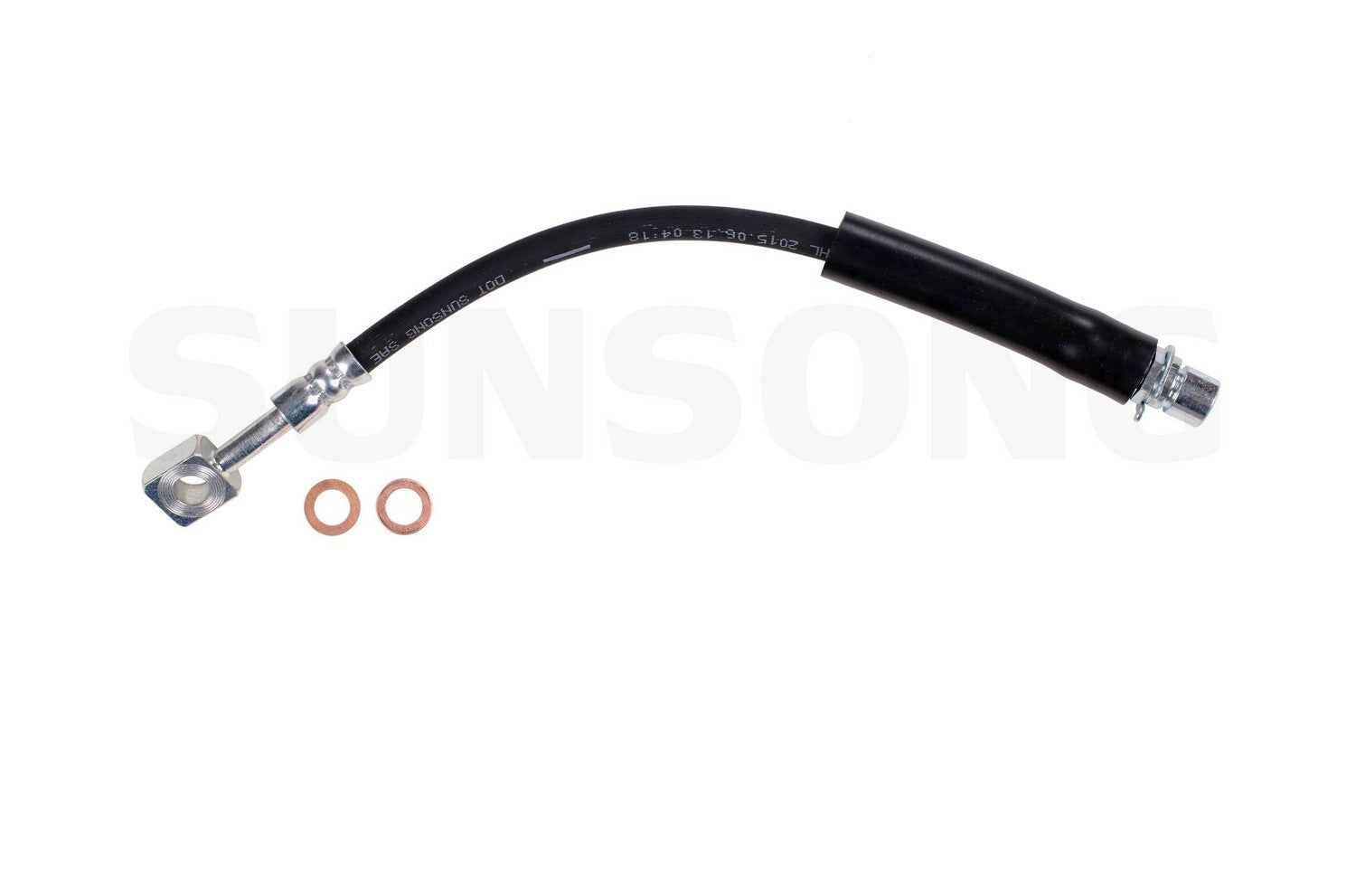 Front View of Rear Brake Hydraulic Hose SUNSONG 2205987