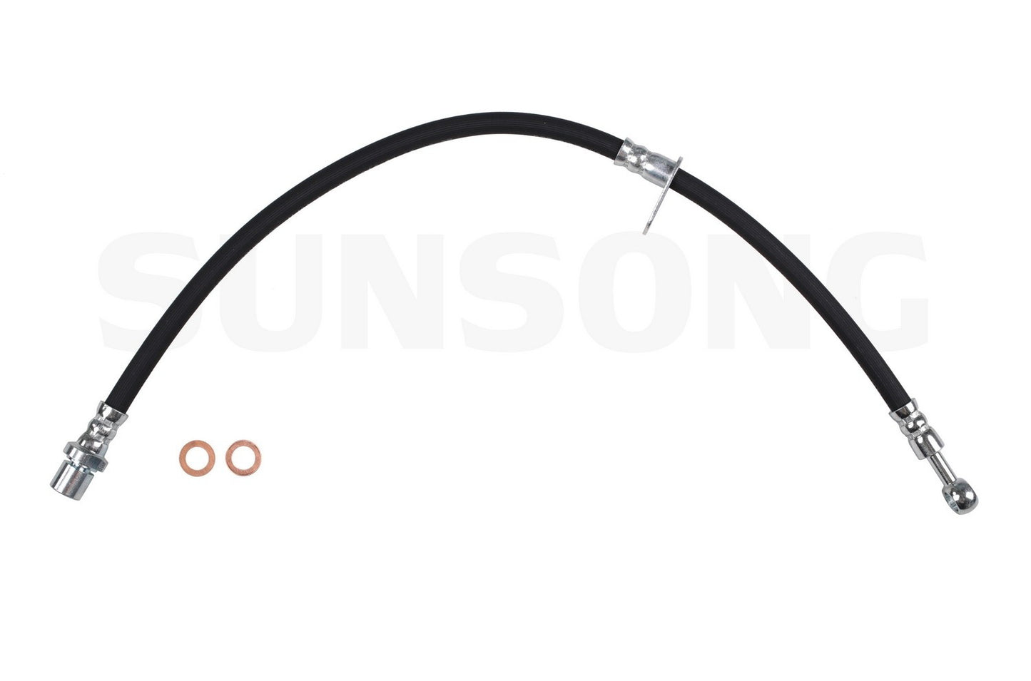 Angle View of Front Right Brake Hydraulic Hose SUNSONG 2206128