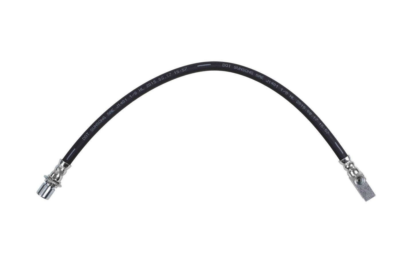 Front View of Rear Center Brake Hydraulic Hose SUNSONG 2206164