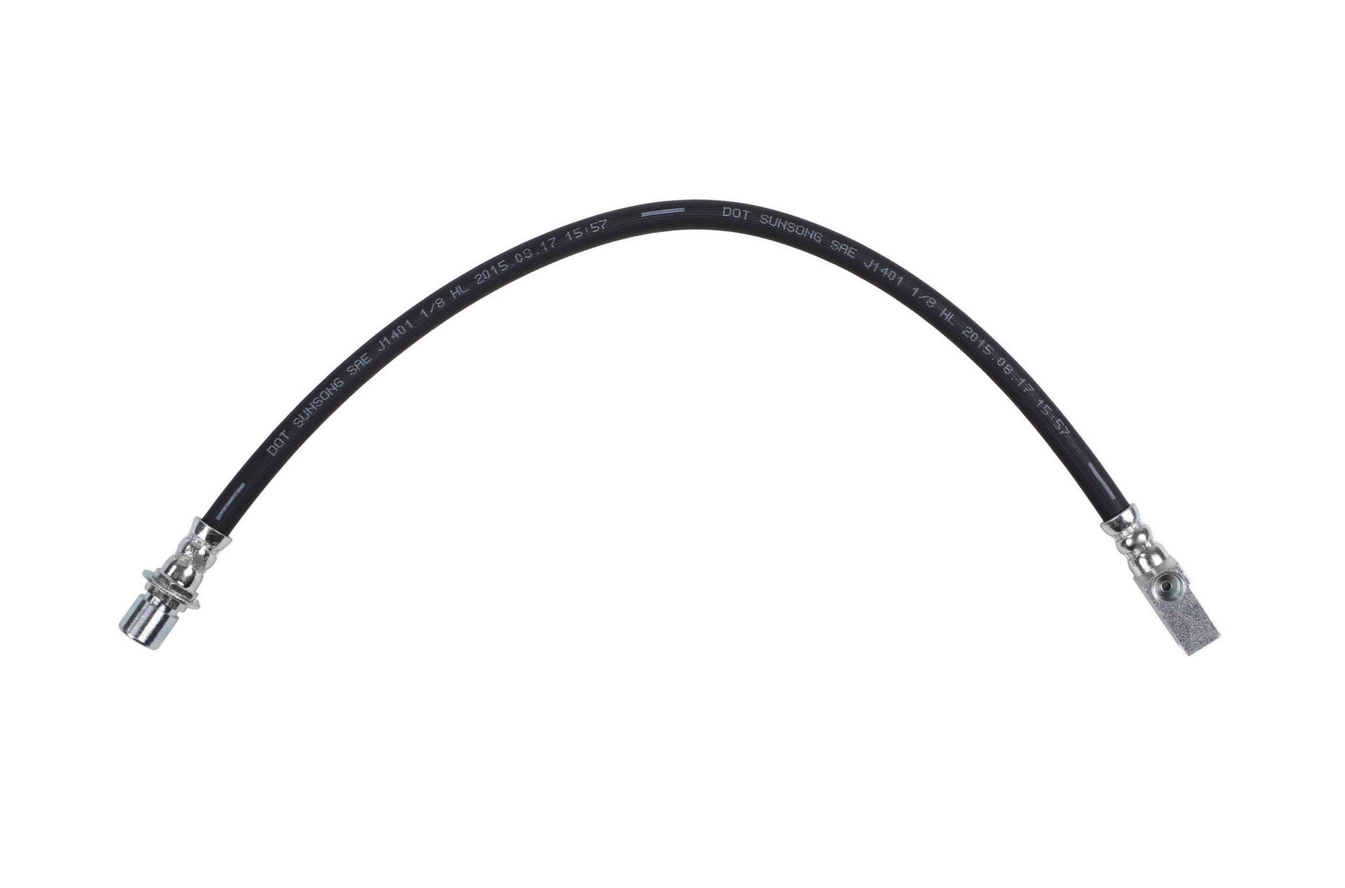 Front View of Rear Center Brake Hydraulic Hose SUNSONG 2206164