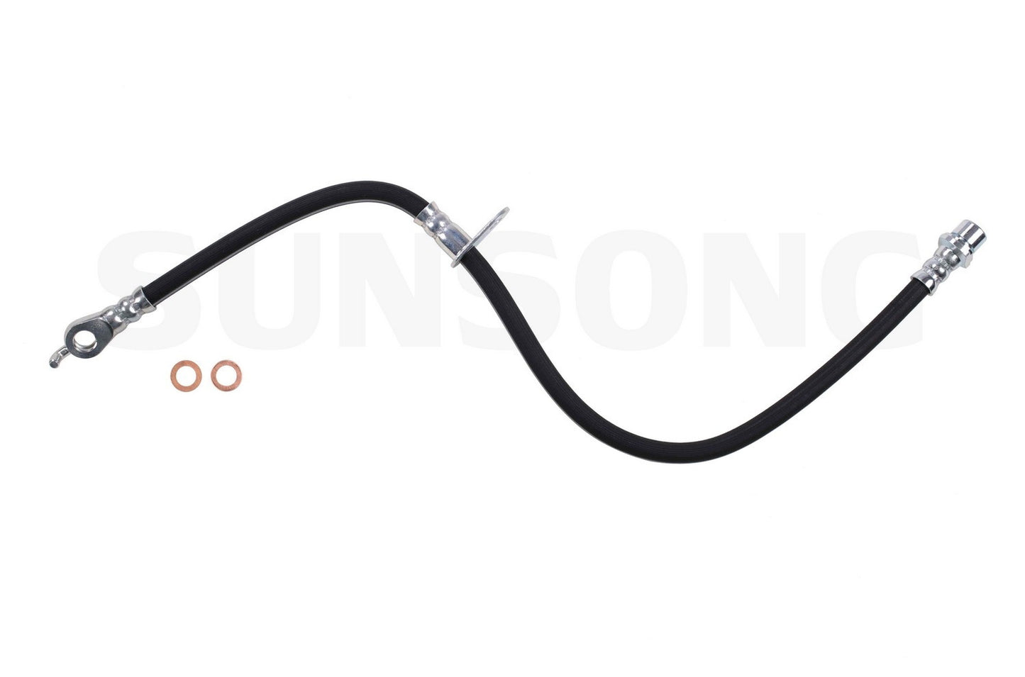 Angle View of Rear Right Brake Hydraulic Hose SUNSONG 2206442