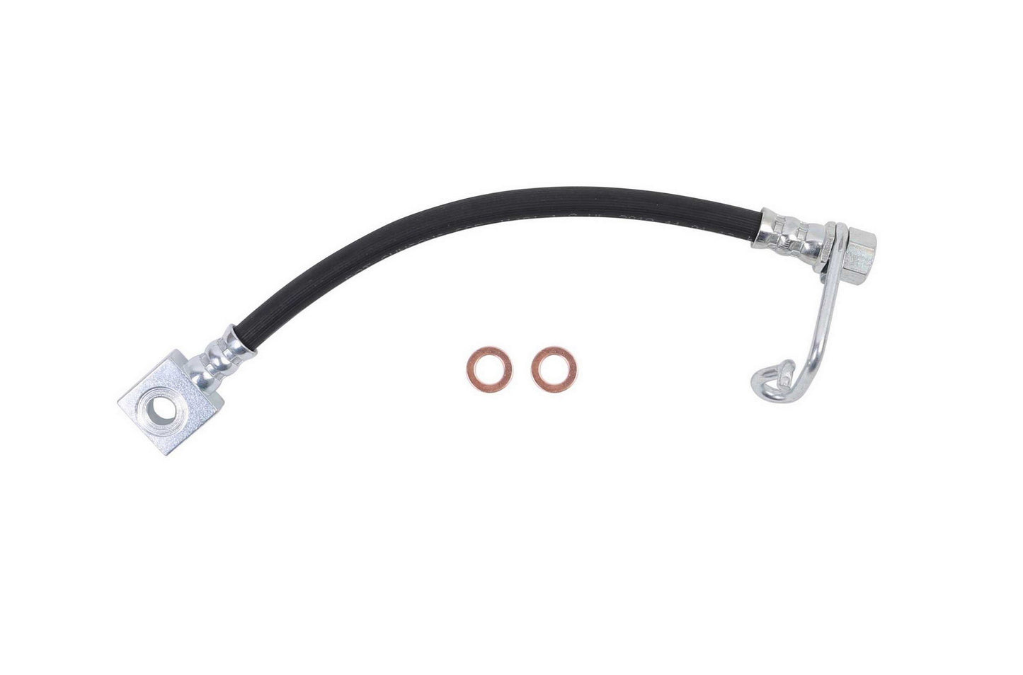 Front View of Rear Left Brake Hydraulic Hose SUNSONG 2206599