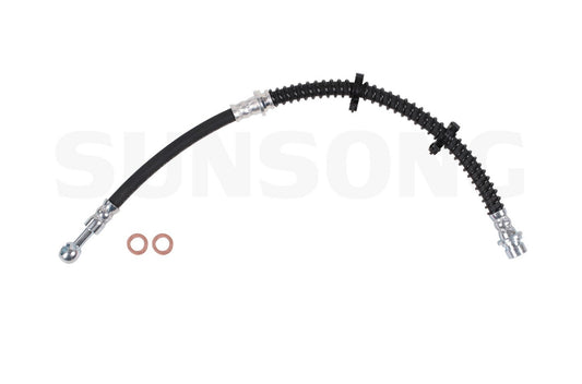 Angle View of Front Brake Hydraulic Hose SUNSONG 2206714