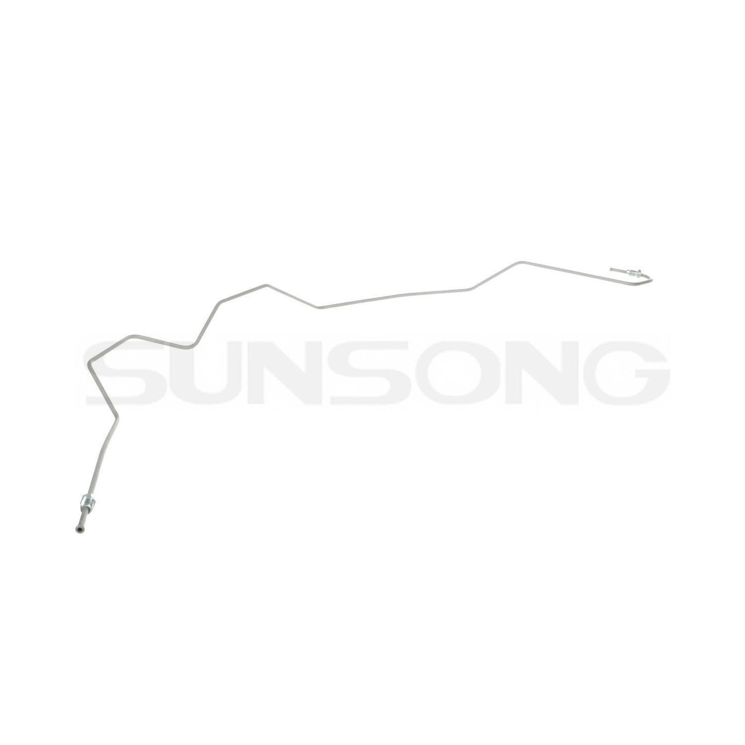 Front View of Front Brake Hydraulic Hose SUNSONG 2207177