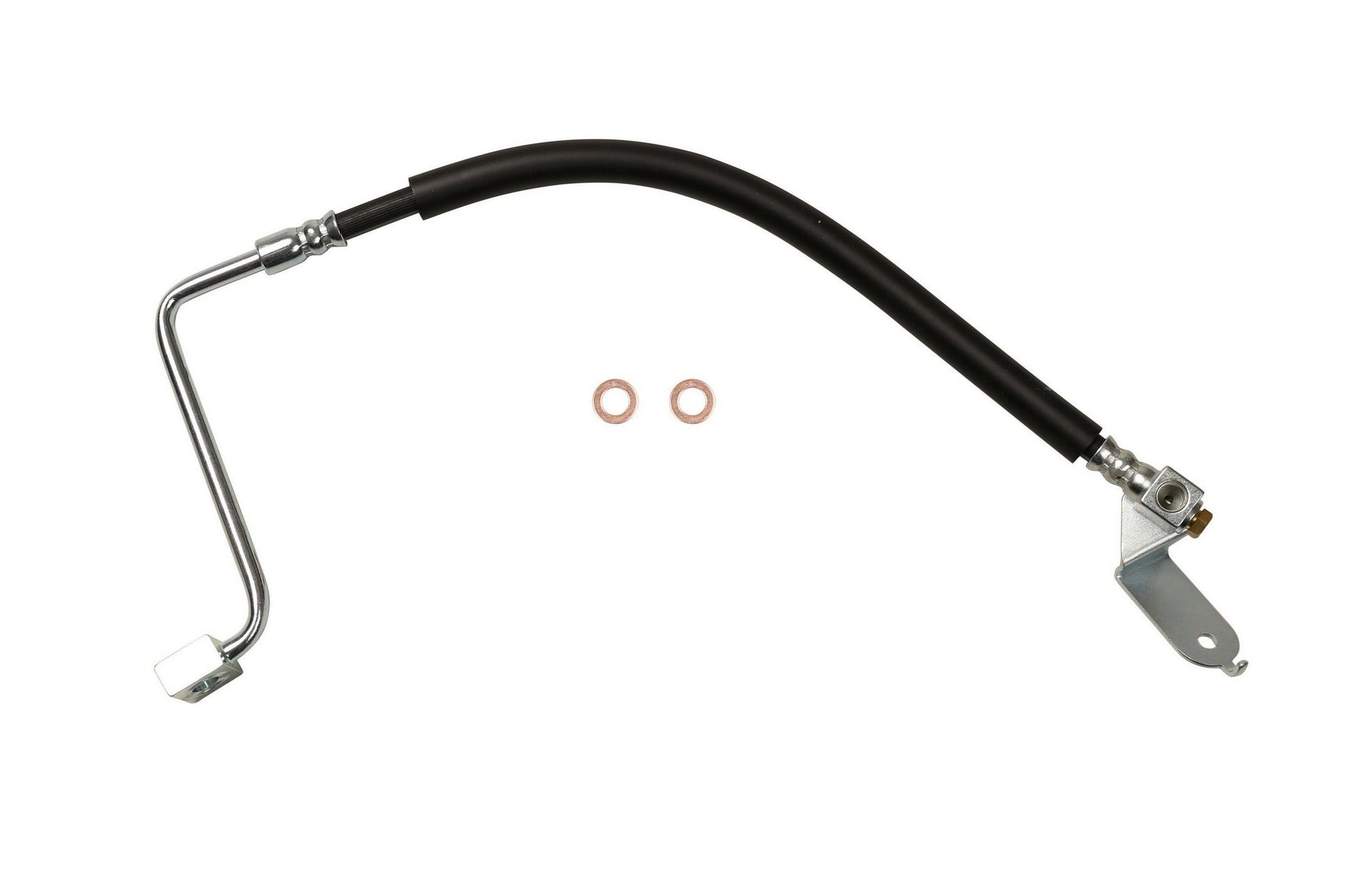 Front View of Rear Left Brake Hydraulic Hose SUNSONG 2207495