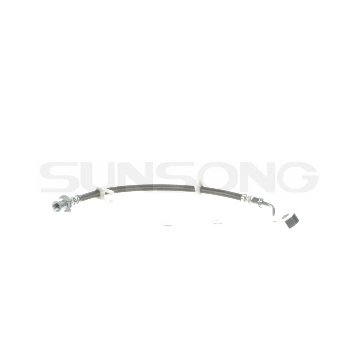 Front View of Front Right Brake Hydraulic Hose SUNSONG 2207805