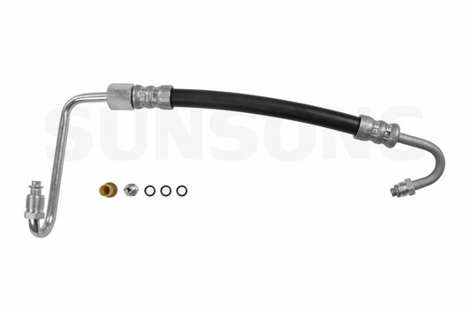 Angle View of Power Steering Pressure Line Hose Assembly SUNSONG 3401034