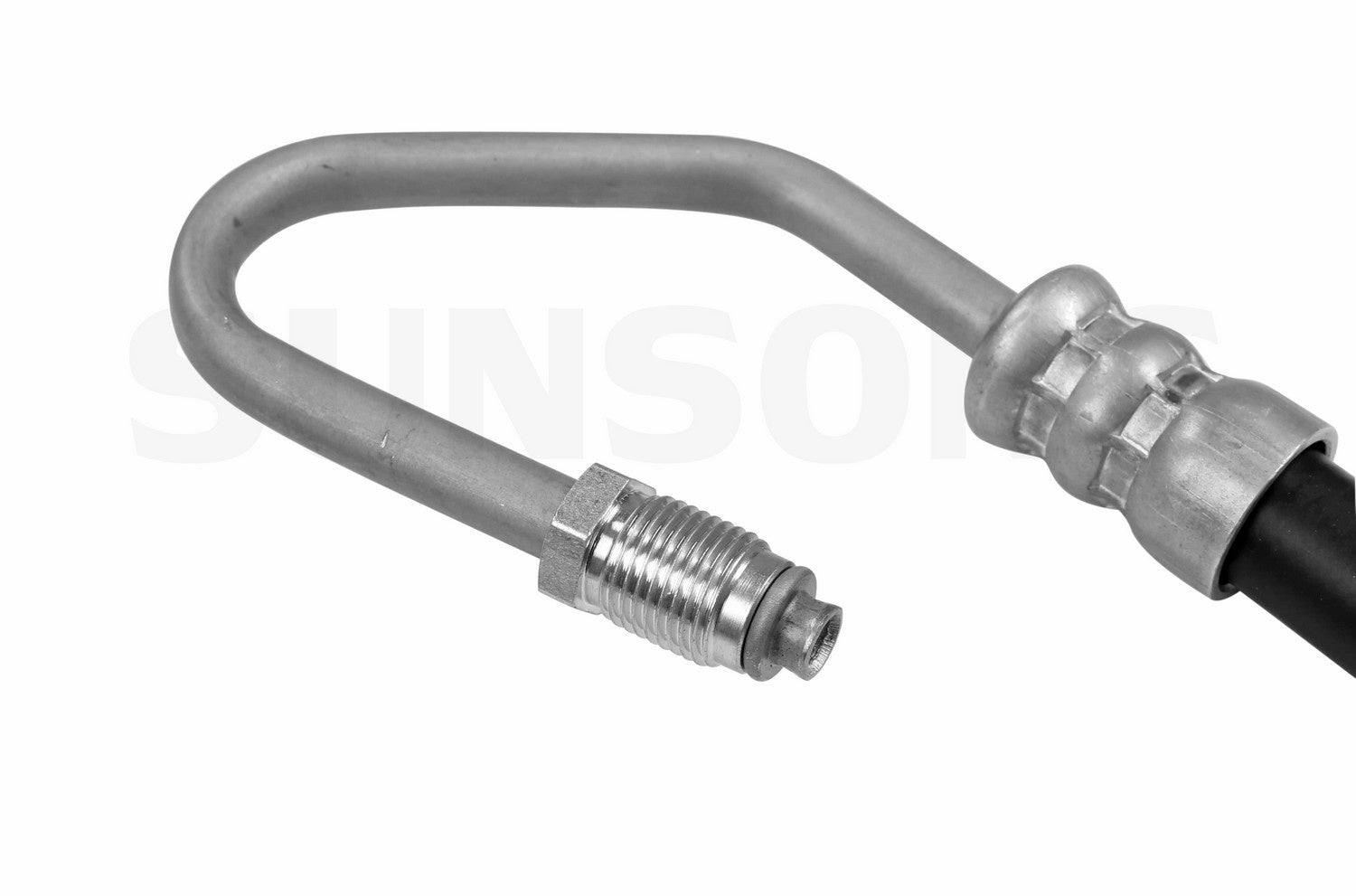 Left View of Power Steering Pressure Line Hose Assembly SUNSONG 3401043