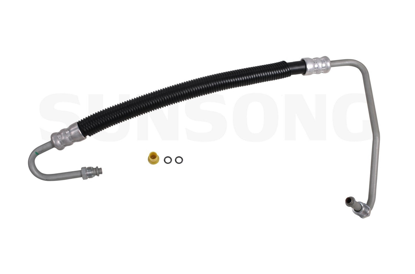 Front View of Power Steering Pressure Line Hose Assembly SUNSONG 3401050