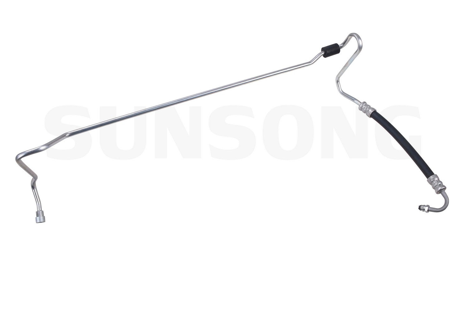 Angle View of Power Steering Pressure Line Hose Assembly SUNSONG 3401080