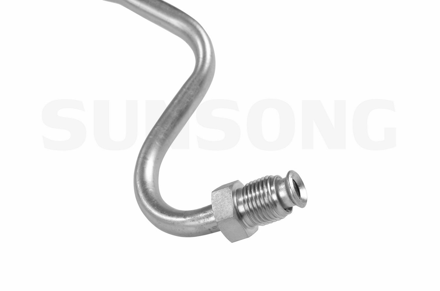 Left View of Power Steering Pressure Line Hose Assembly SUNSONG 3401166