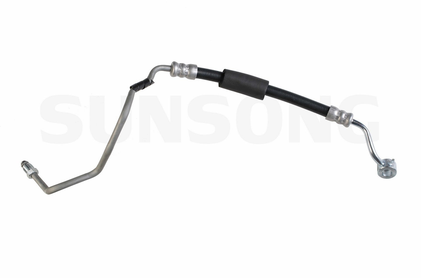 Angle View of Power Steering Pressure Line Hose Assembly SUNSONG 3401221