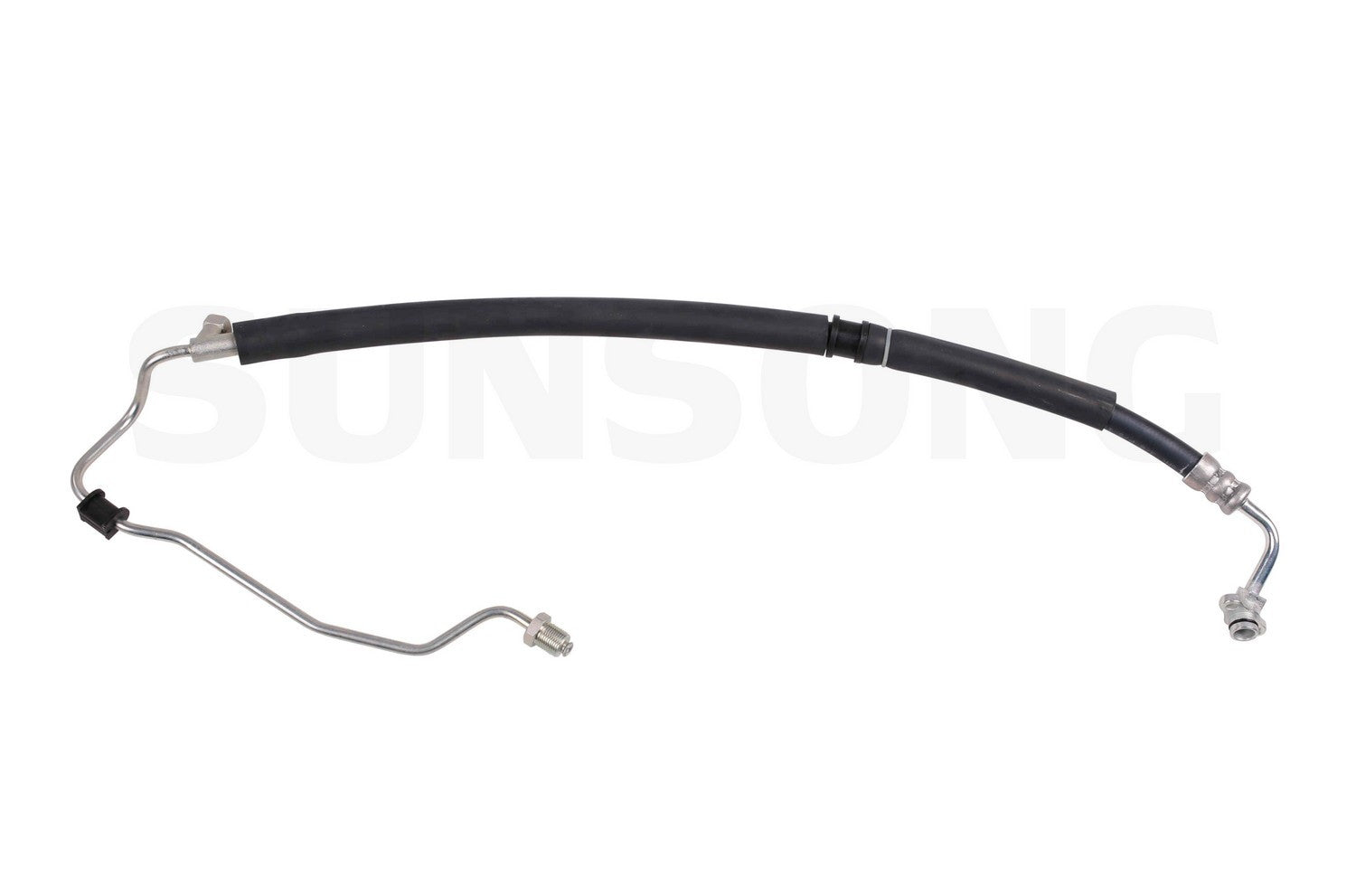 Angle View of Power Steering Pressure Line Hose Assembly SUNSONG 3401222