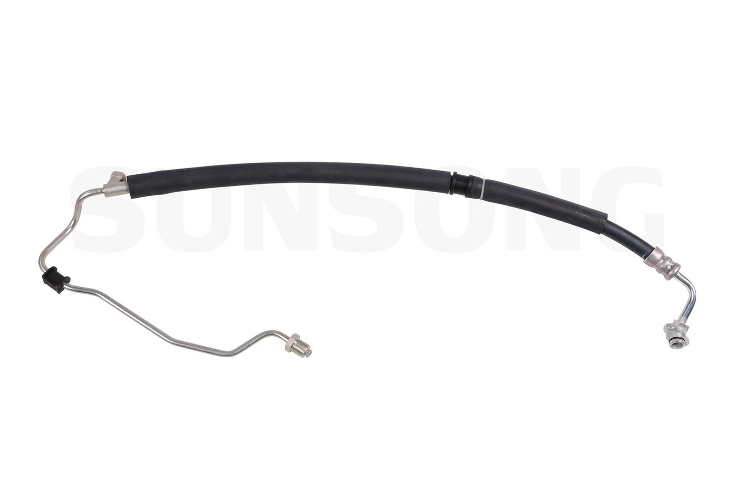 Front View of Power Steering Pressure Line Hose Assembly SUNSONG 3401222