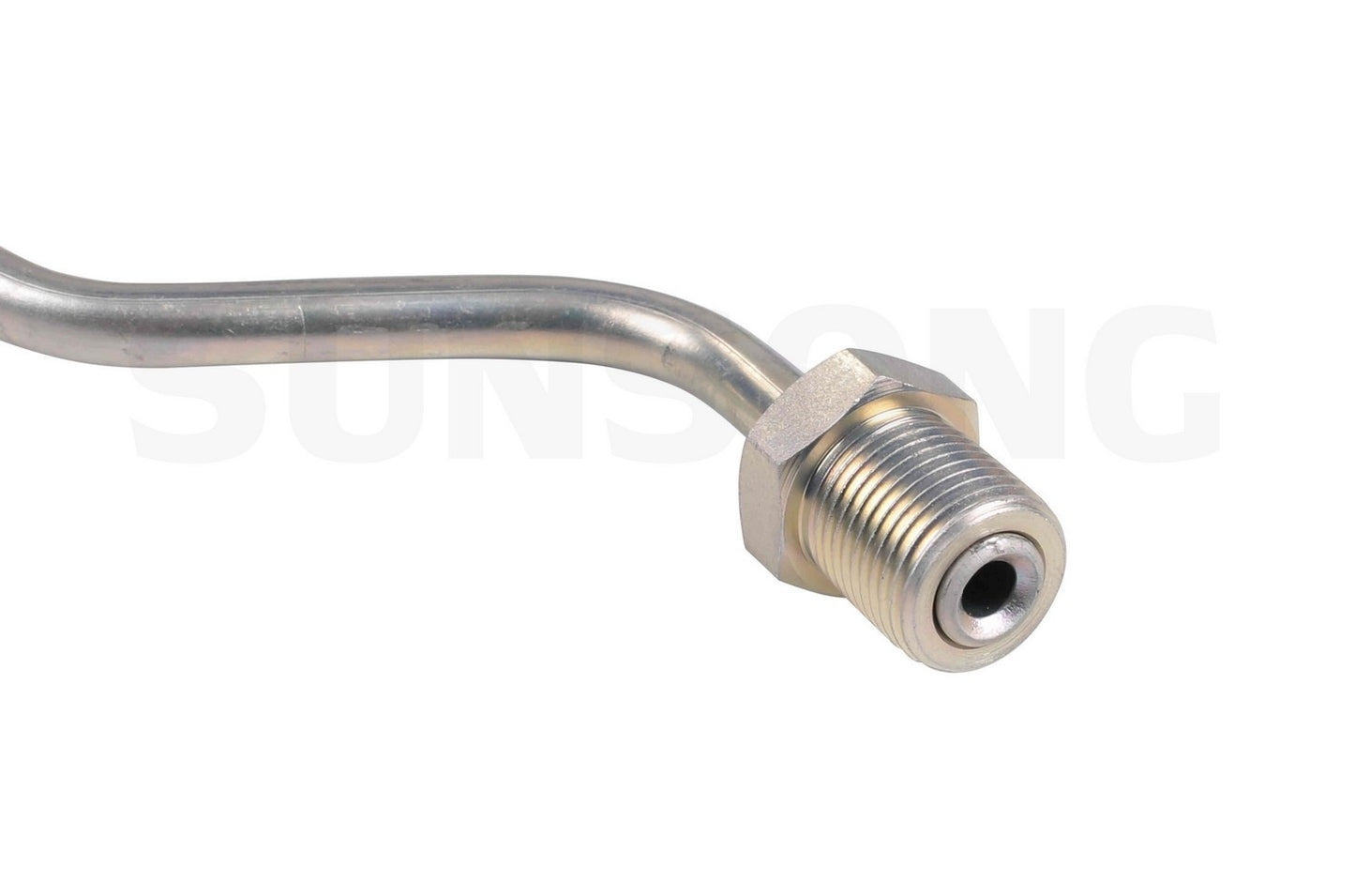 Left View of Power Steering Pressure Line Hose Assembly SUNSONG 3401222