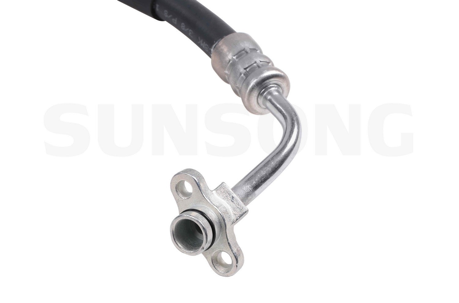 Right View of Power Steering Pressure Line Hose Assembly SUNSONG 3401222