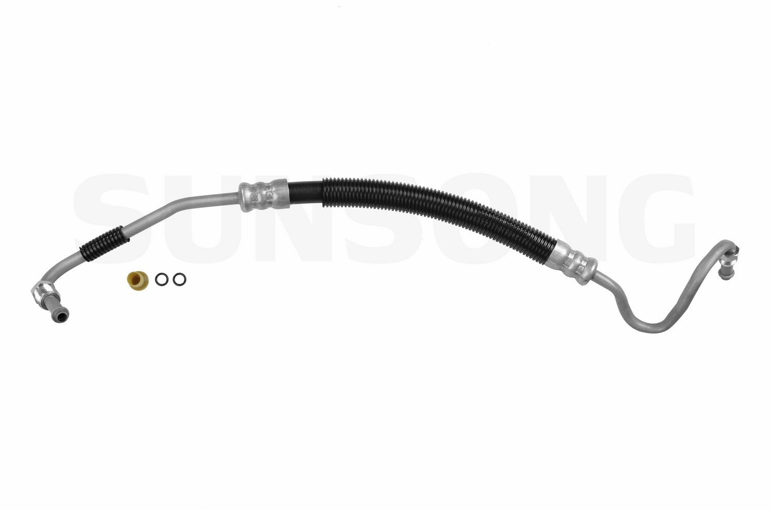 Angle View of Power Steering Pressure Line Hose Assembly SUNSONG 3401260