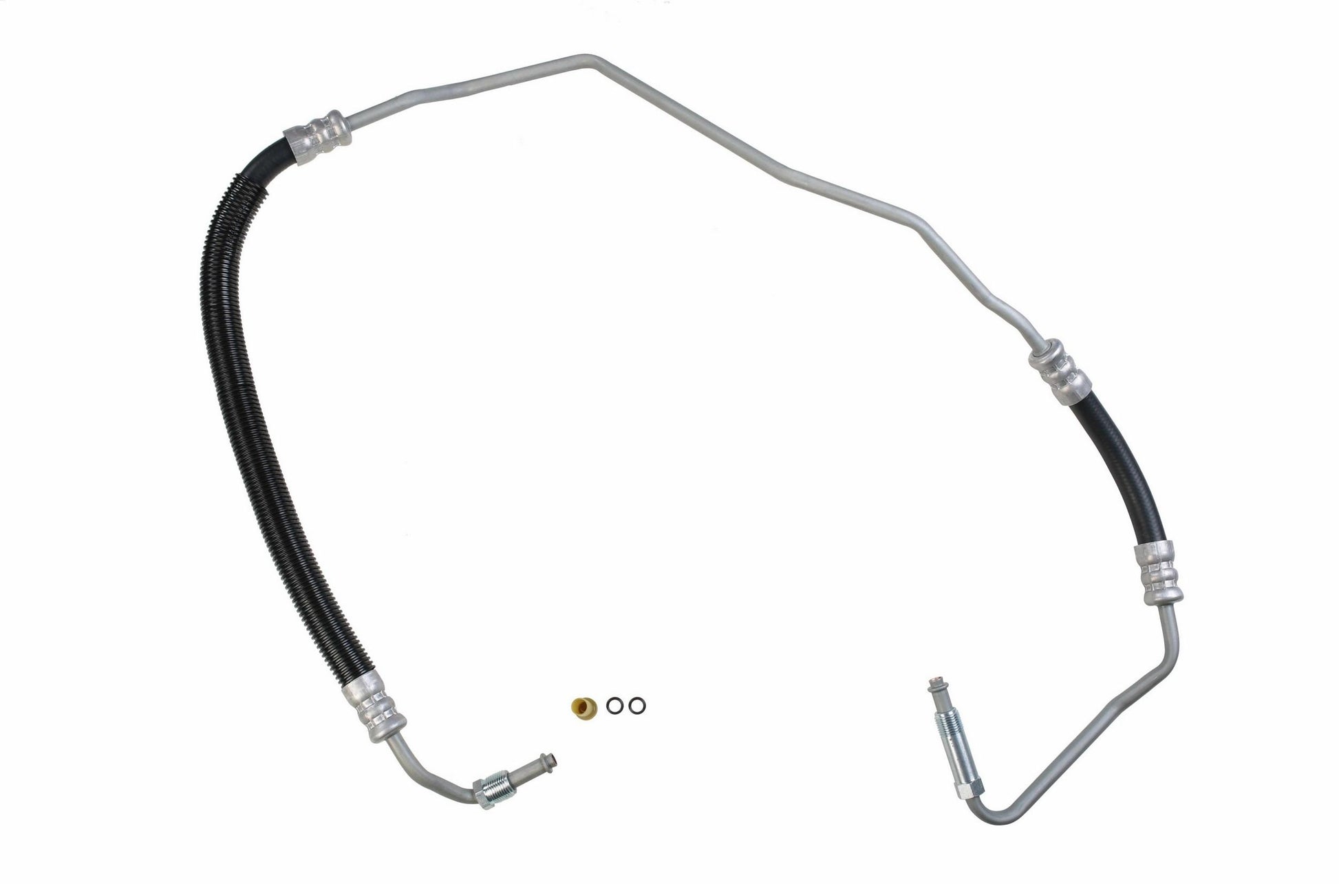 Front View of Power Steering Pressure Line Hose Assembly SUNSONG 3401357