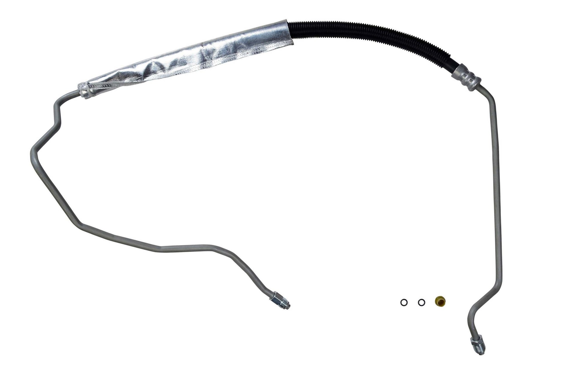 Front View of Power Steering Pressure Line Hose Assembly SUNSONG 3401367