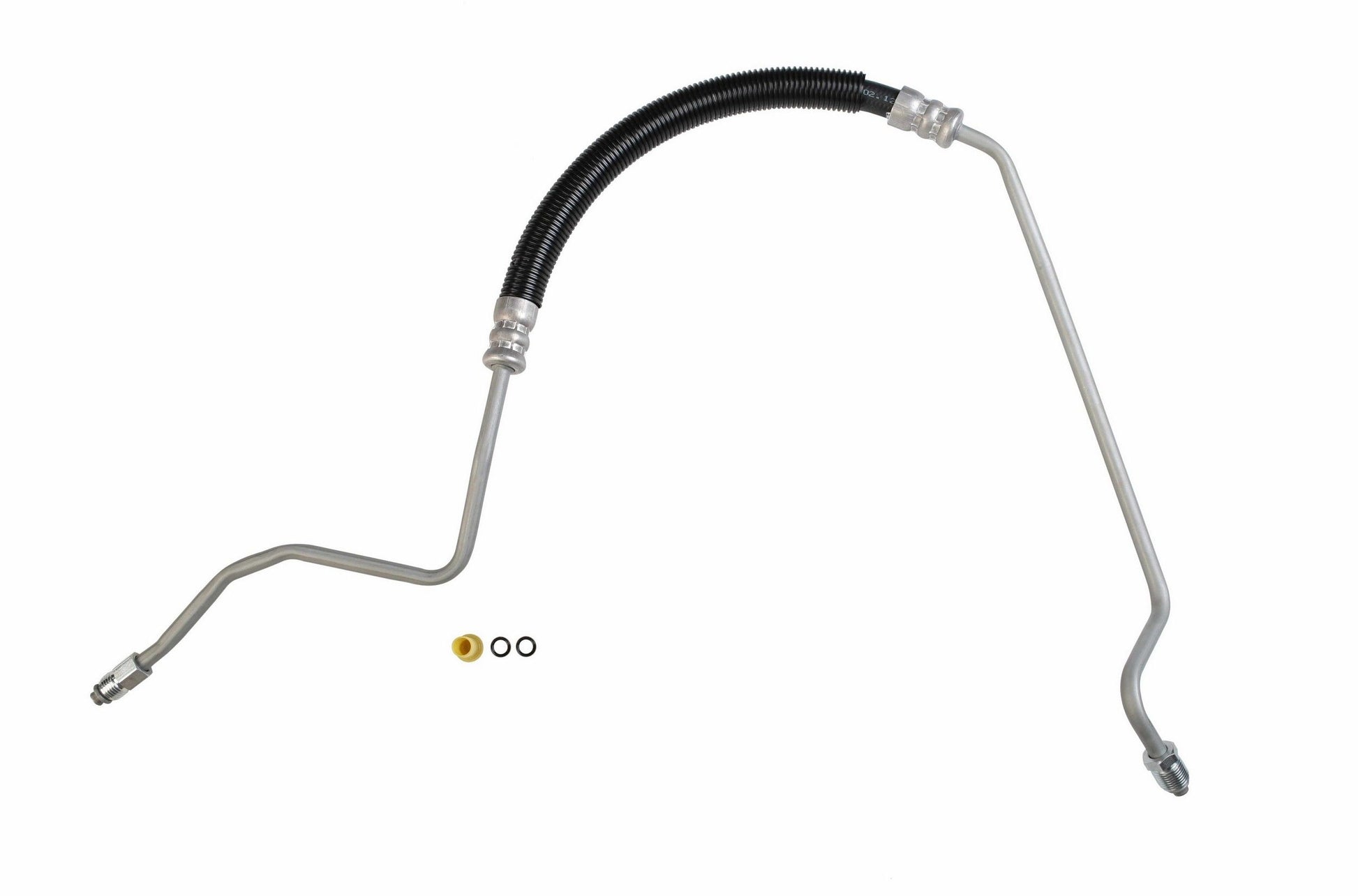 Front View of Power Steering Pressure Line Hose Assembly SUNSONG 3401369