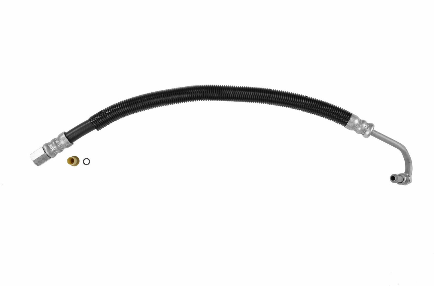 Front View of Power Steering Pressure Line Hose Assembly SUNSONG 3401381