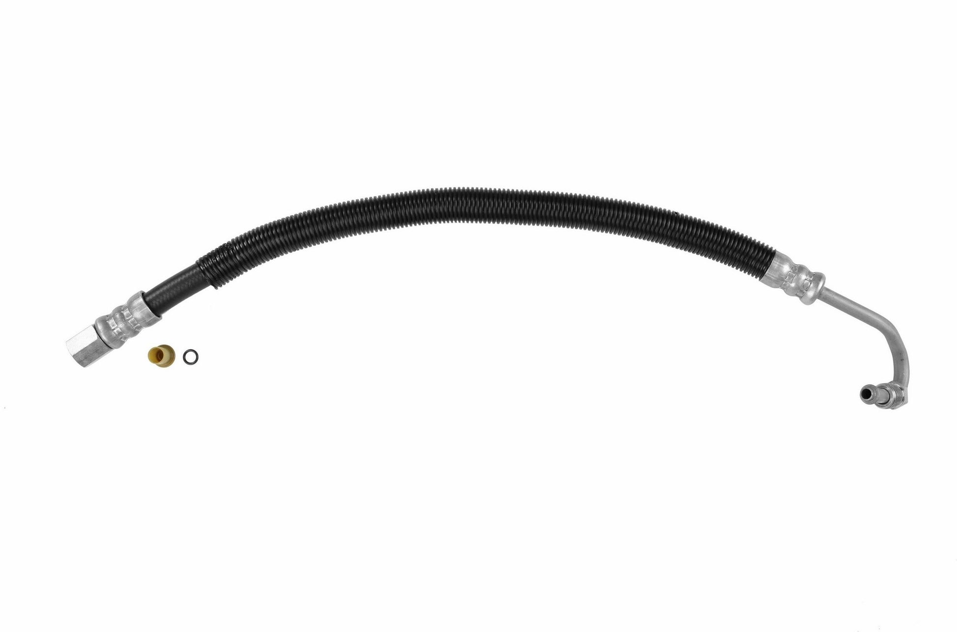 Front View of Power Steering Pressure Line Hose Assembly SUNSONG 3401381