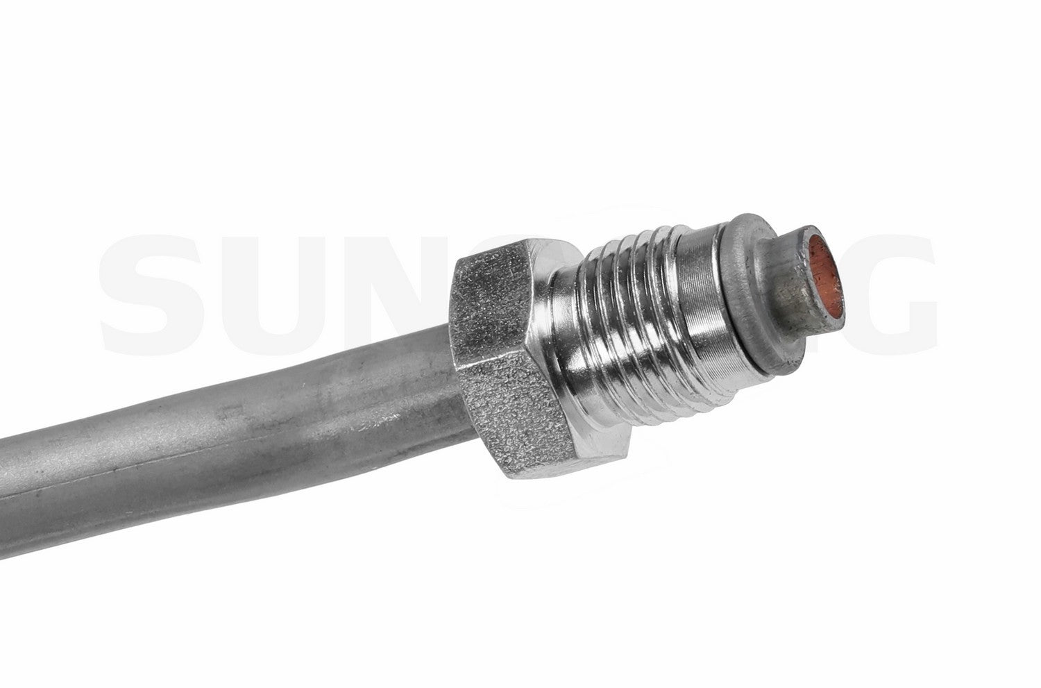 Right View of Power Steering Return Line Hose Assembly SUNSONG 3401477